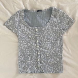 Brandy Melville Zelly ruffle top